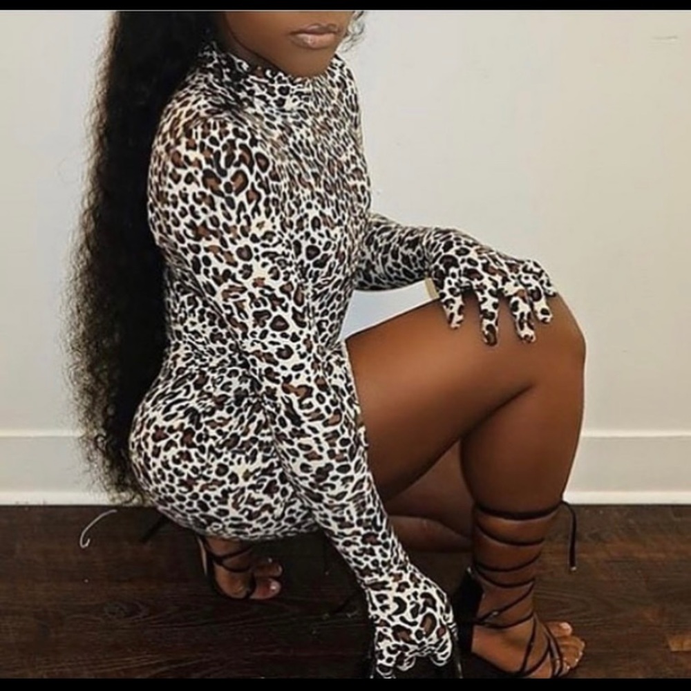 Leopard dress